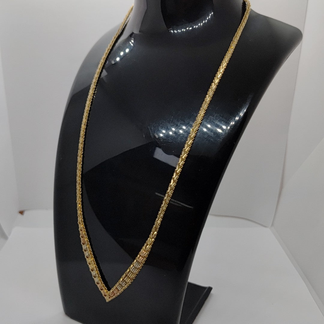 GARGANTILLA ORO,ORO COMBINADO 10 K 15,60 GRMS (SEMINUEVO)