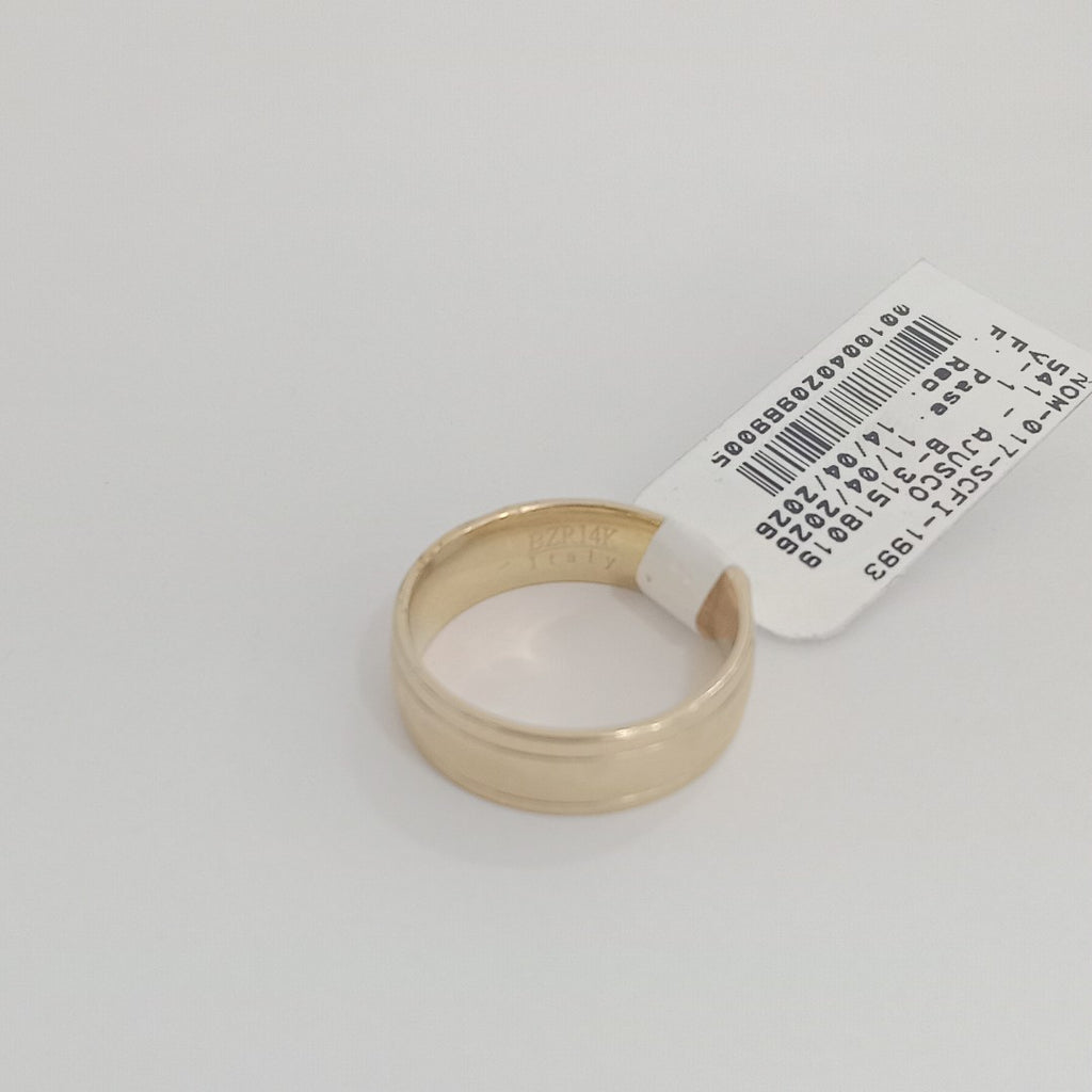 ARGOLLA ORO 14 K 5.4 GRMS (SEMINUEVO)