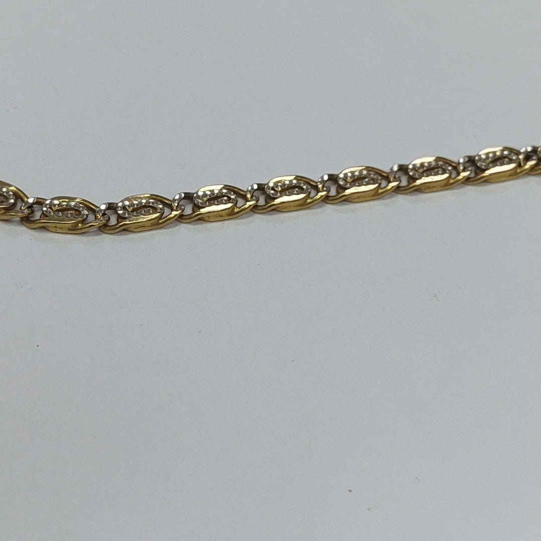 CADENA ORO,RODIADO 14 K 18,20 GRMS (SEMINUEVO)