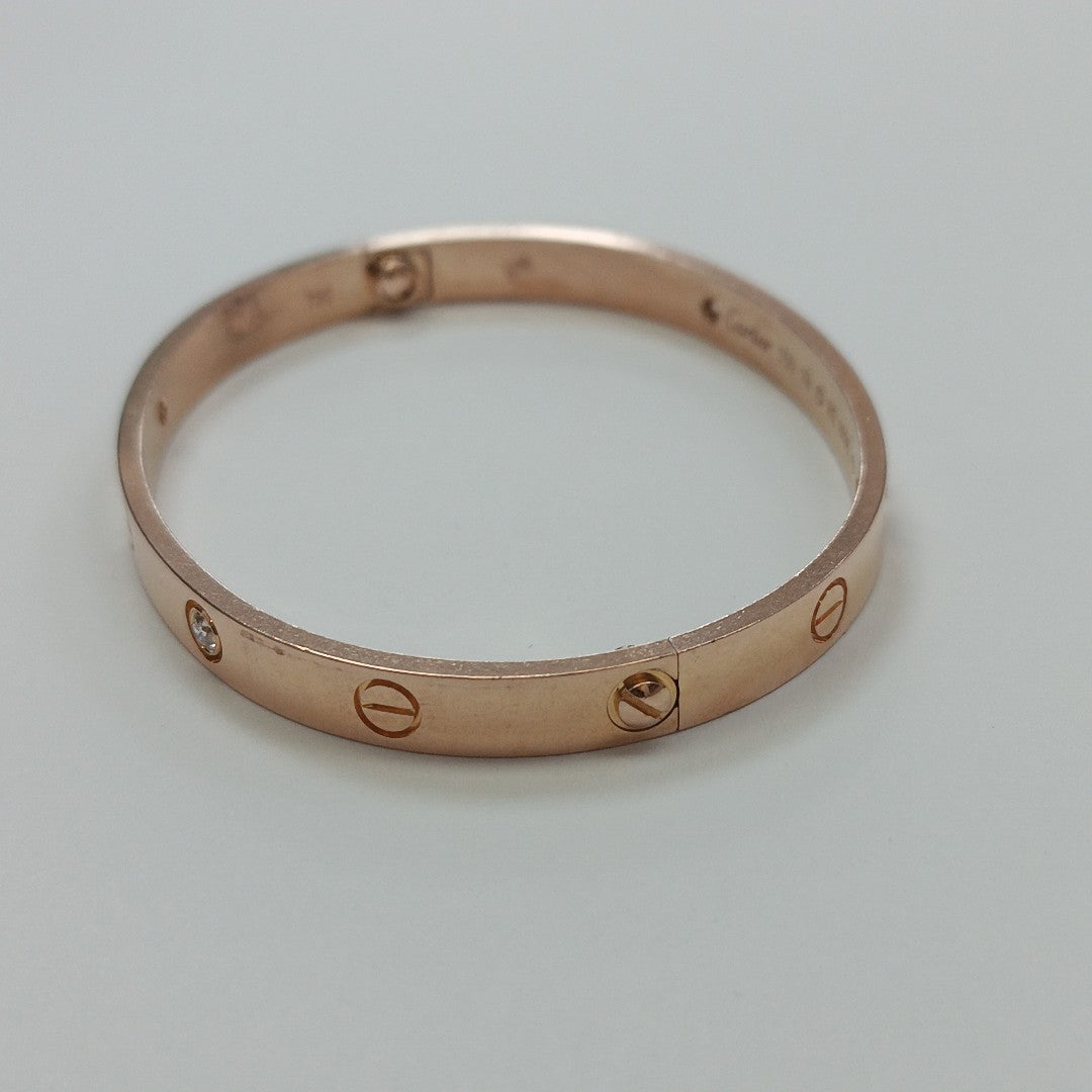 PULSERA RIGIDA ORO 18 K 30,80 GRMS (SEMINUEVO)