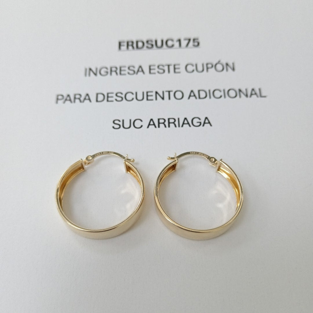 ARRACADAS ORO 14K 2.3 (NUEVO)