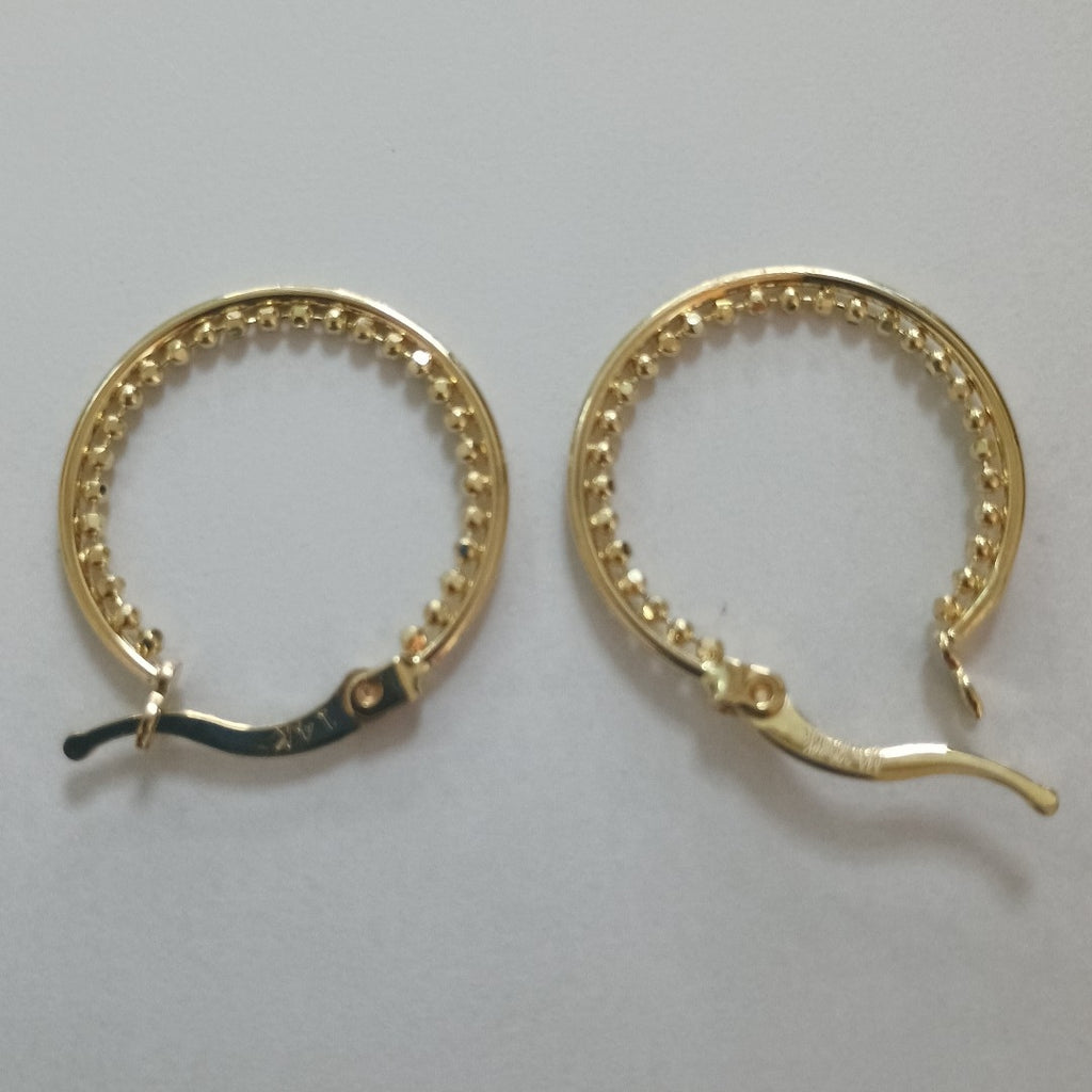 ARRACADAS ORO 14K 1.9 (NUEVO)