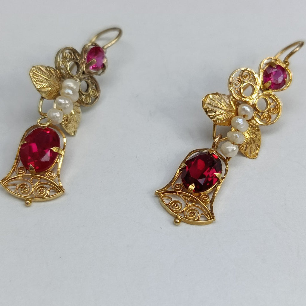 ARETES PAR ORO 10 K 3,40 GRMS (SEMINUEVO)
