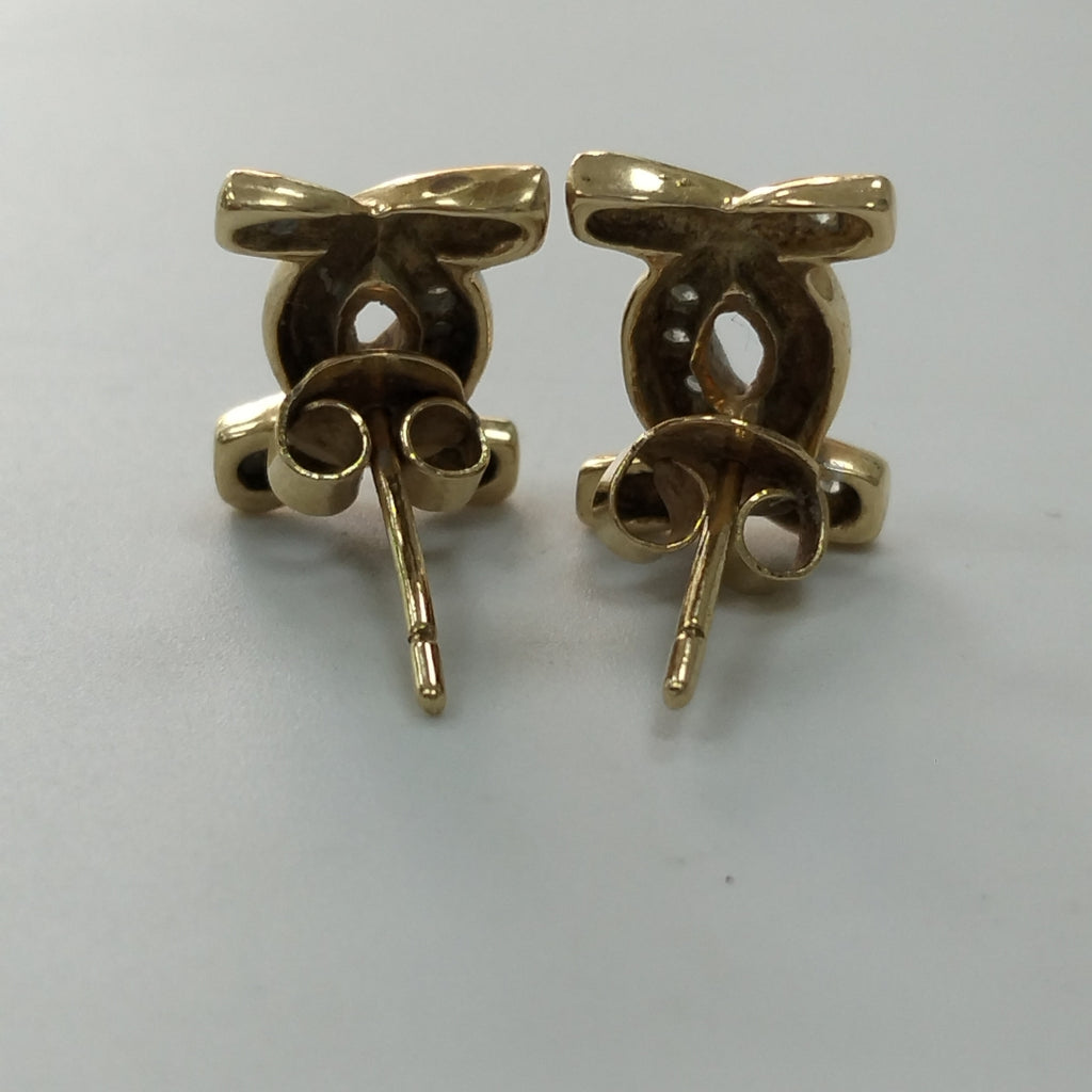 ARETES PAR ORO 14 K 5,10 GRMS (SEMINUEVO)