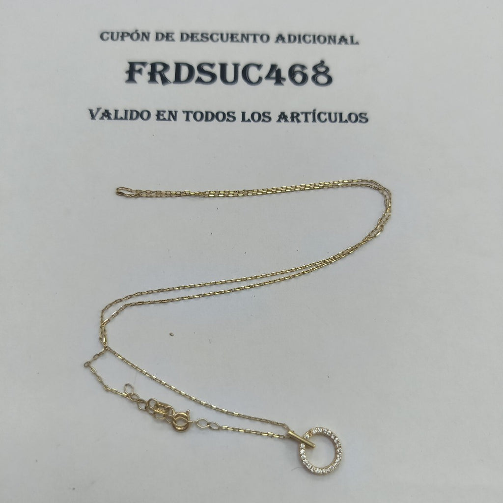 CADENA ORO 14 K 2.4 GRMS (SEMINUEVO)
