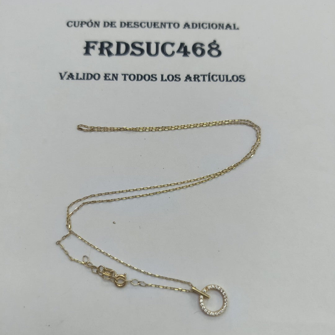 CADENA ORO 14 K 2.4 GRMS (SEMINUEVO)