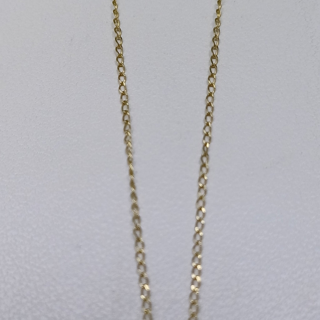 CADENA, CRUZ, DIJE ORO 14 K 1 GRMS (SEMINUEVO)