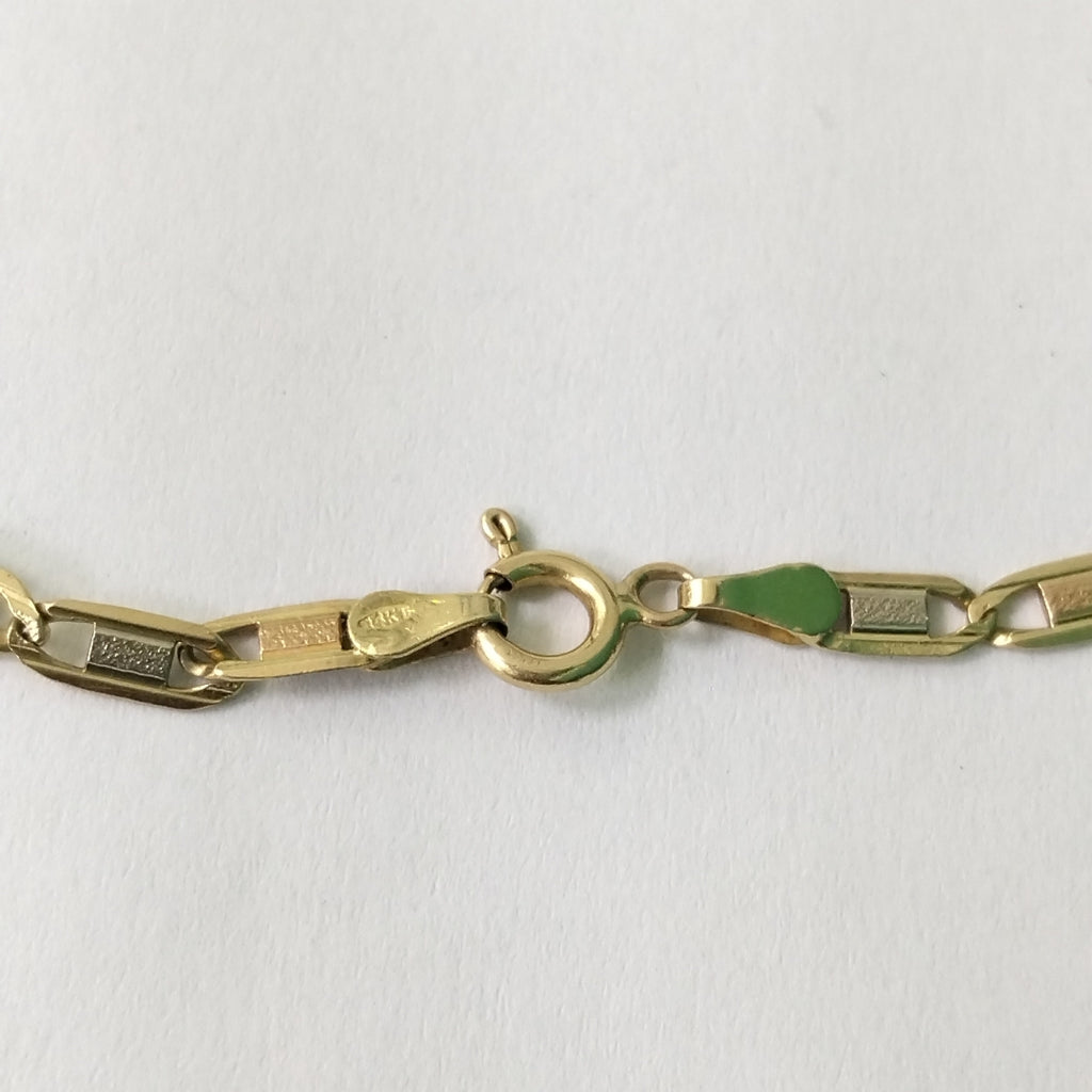 CADENA ORO COMBINADO 14 K 8,30 GRMS (SEMINUEVO)