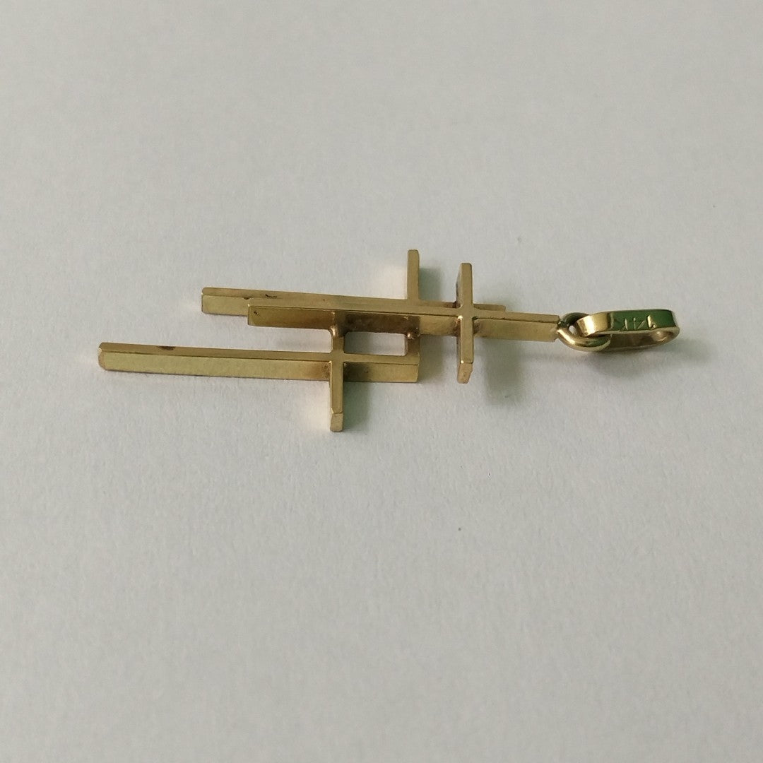 CRUZ ORO 14 K 2.4 GRMS (SEMINUEVO)