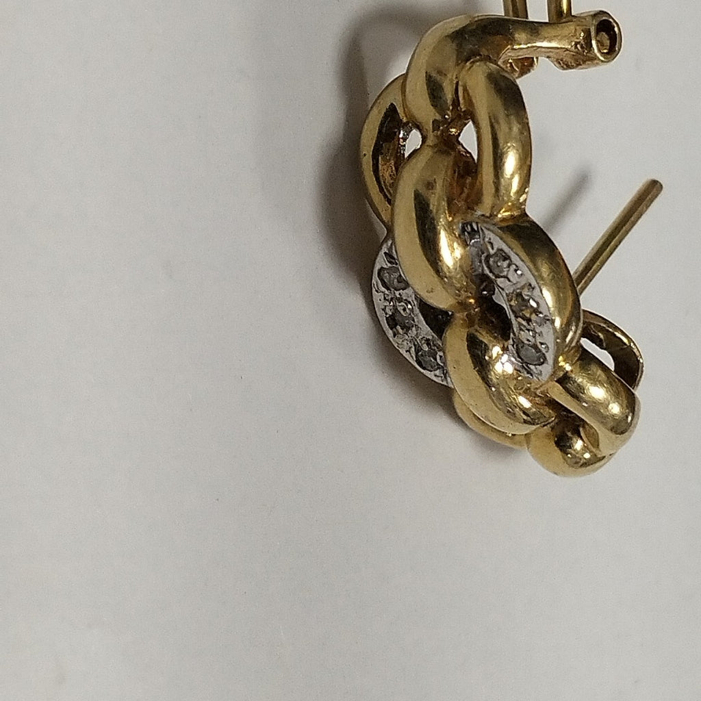 ARETES PAR ORO 14 K 4.5 GRMS (SEMINUEVO)