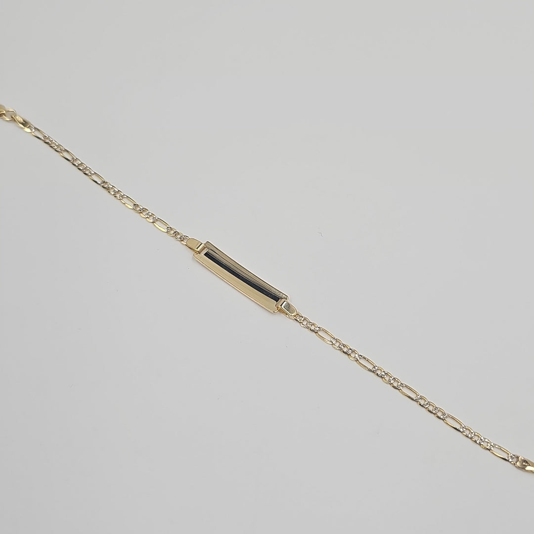 ESCLAVAS NIÑO ORO 14K 2.7 (NUEVO)