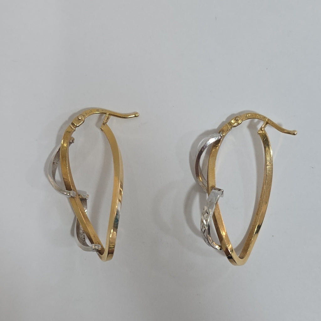 ARETES PAR ORO 14 K 2,20 GRMS (SEMINUEVO)