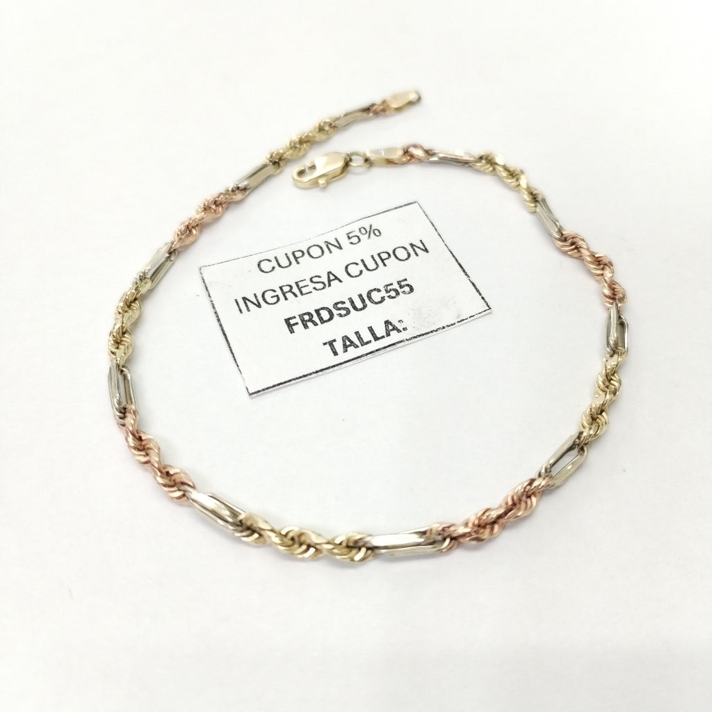 PULSERA ORO 14 K 3.3 GRMS (SEMINUEVO)