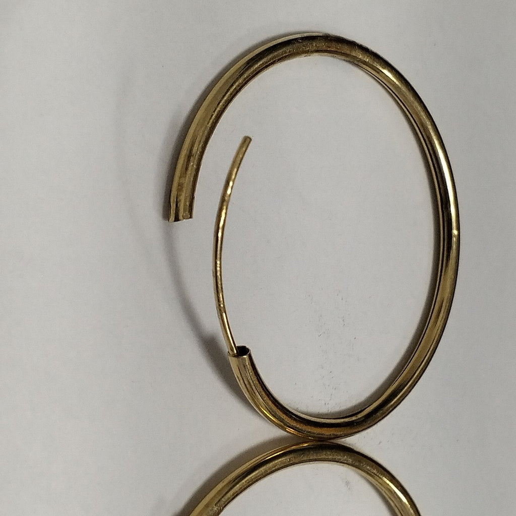 ARETES PAR ORO 14 K 1.3 GRMS (SEMINUEVO)