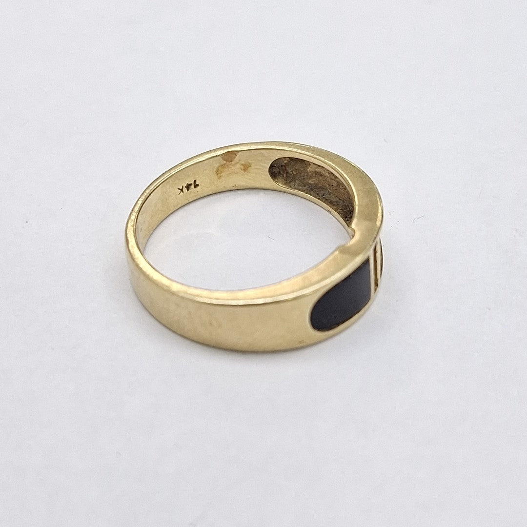 ANILLO ORO 14 K 3.8 GRMS (SEMINUEVO)