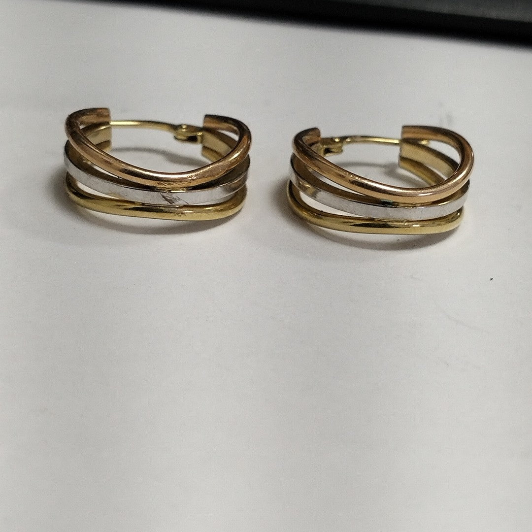 ARETES PAR ORO 14 K 2,80 GRMS (SEMINUEVO)
