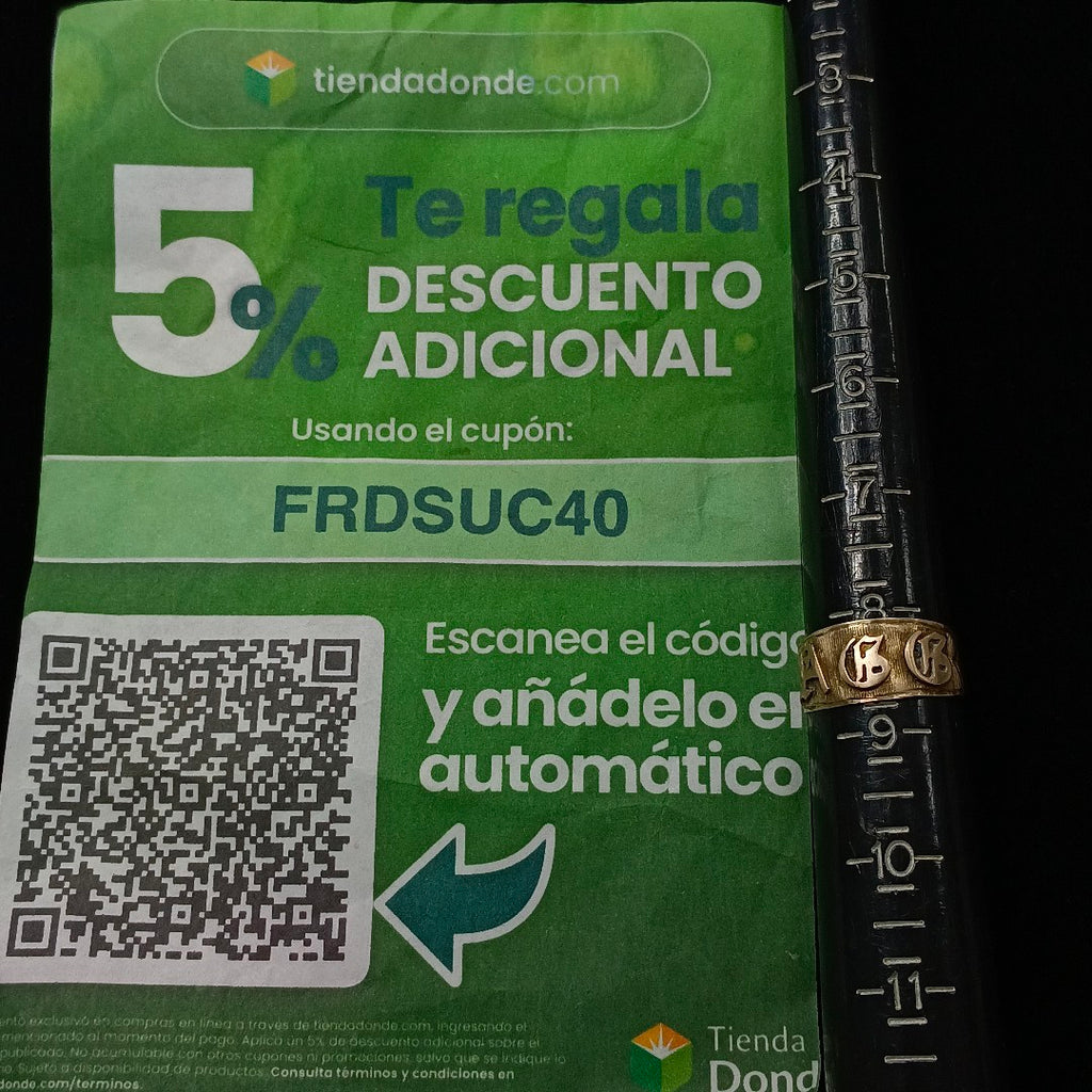 ANILLITO ORO 8 K 2.7 GRMS (SEMINUEVO)