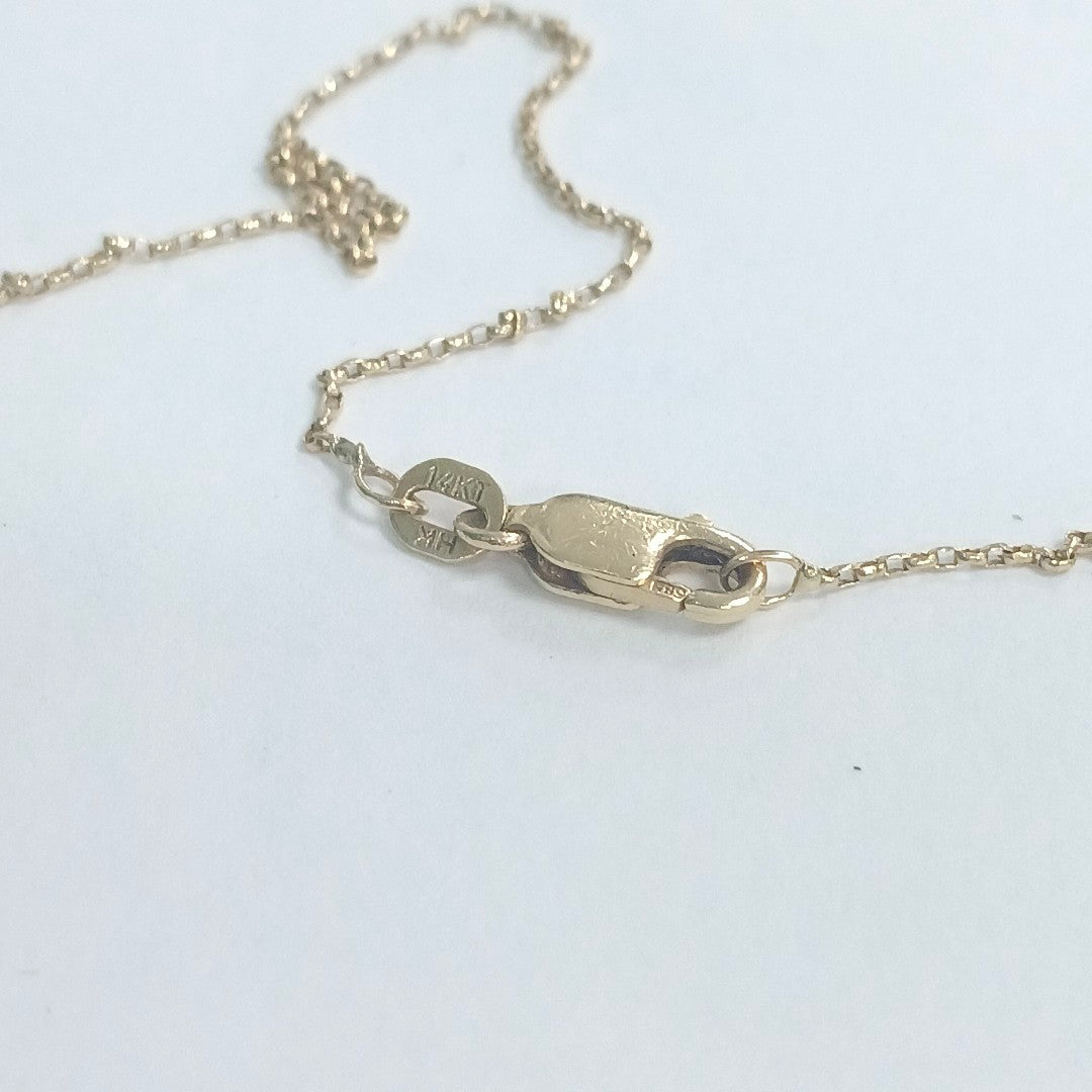 CADENA ORO 14 K 1.8 GRMS (SEMINUEVO)