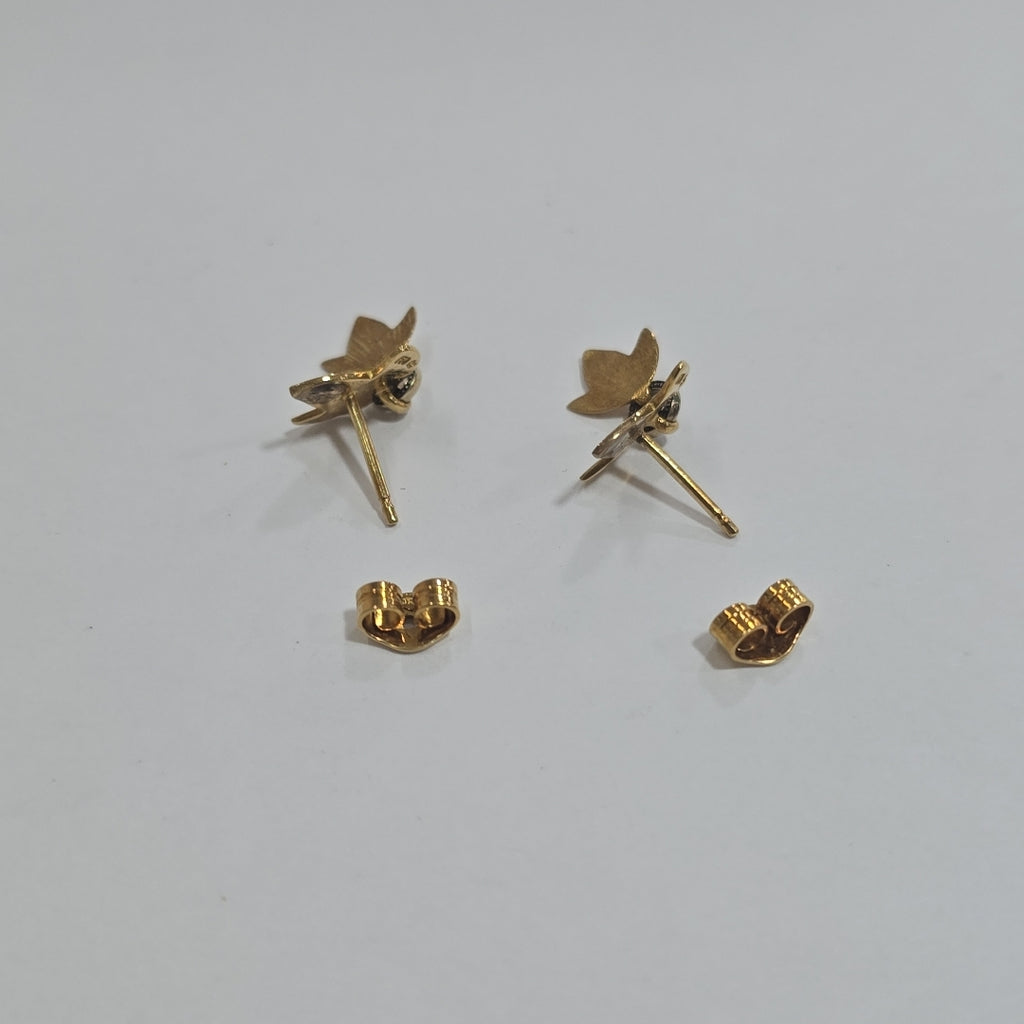 BROQUELES PAR ORO 18 K 2,60 GRMS (SEMINUEVO)