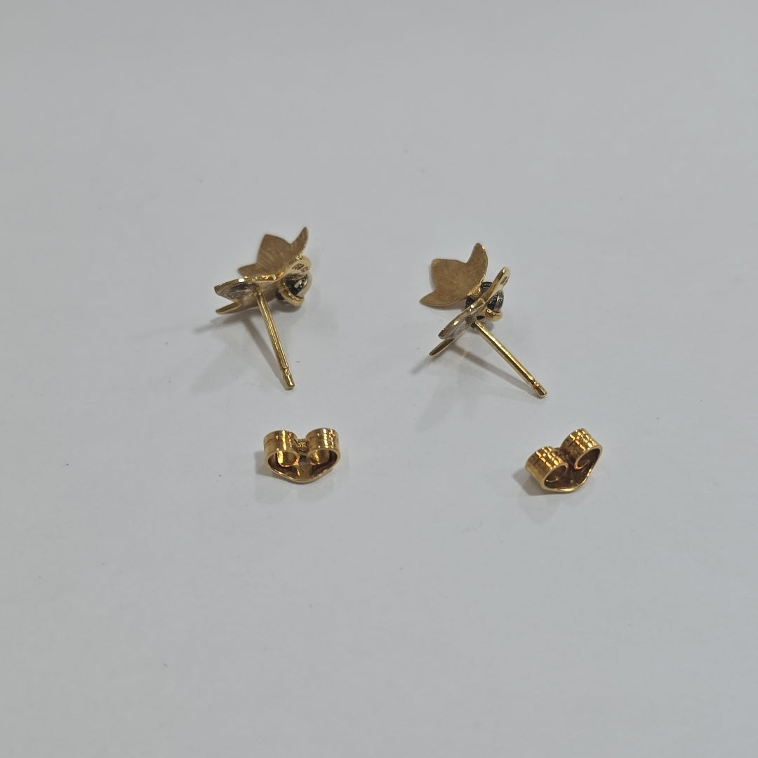 BROQUELES PAR ORO 18 K 2,60 GRMS (SEMINUEVO)