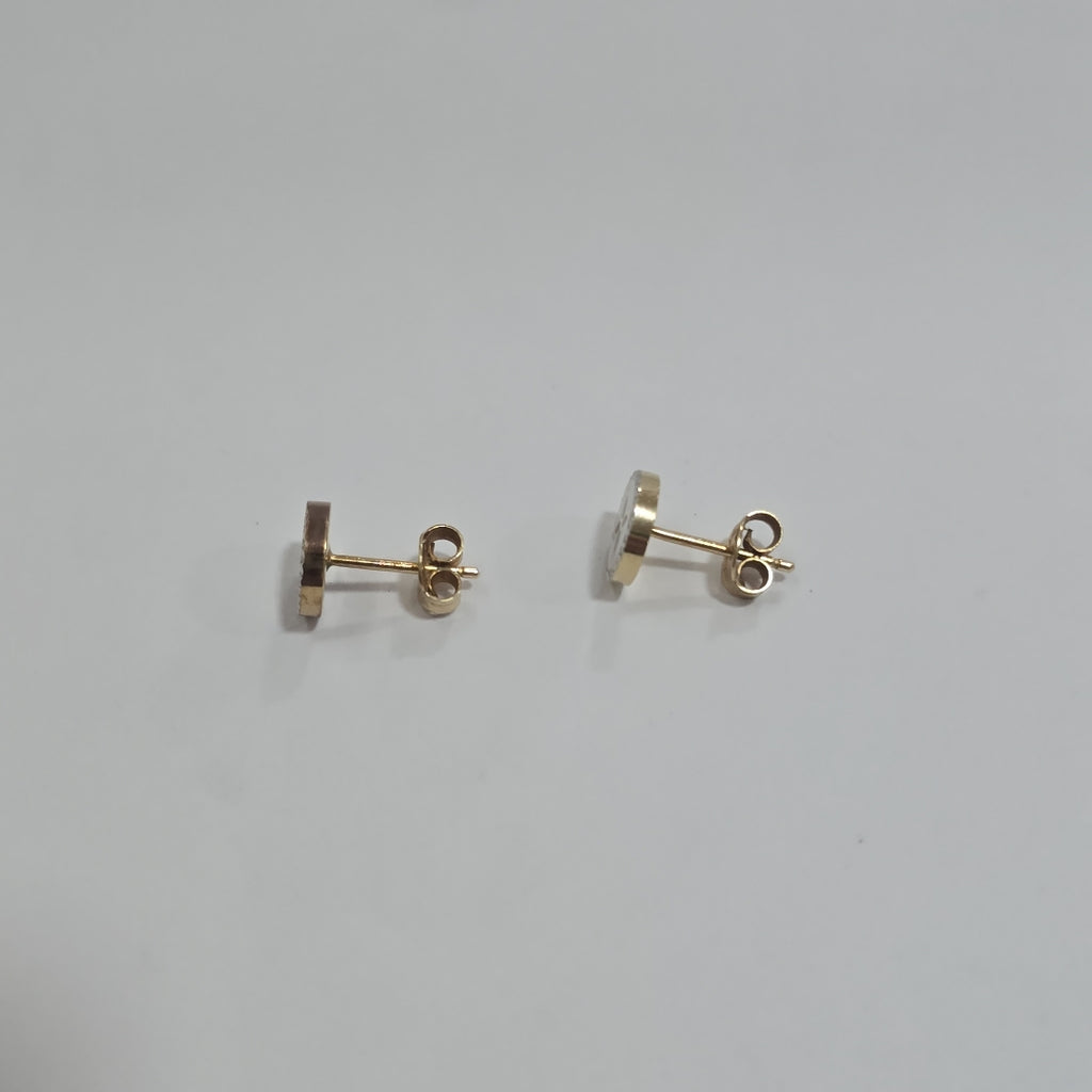 BROQUELES PAR ORO 14 K 2,00 GRMS (SEMINUEVO)