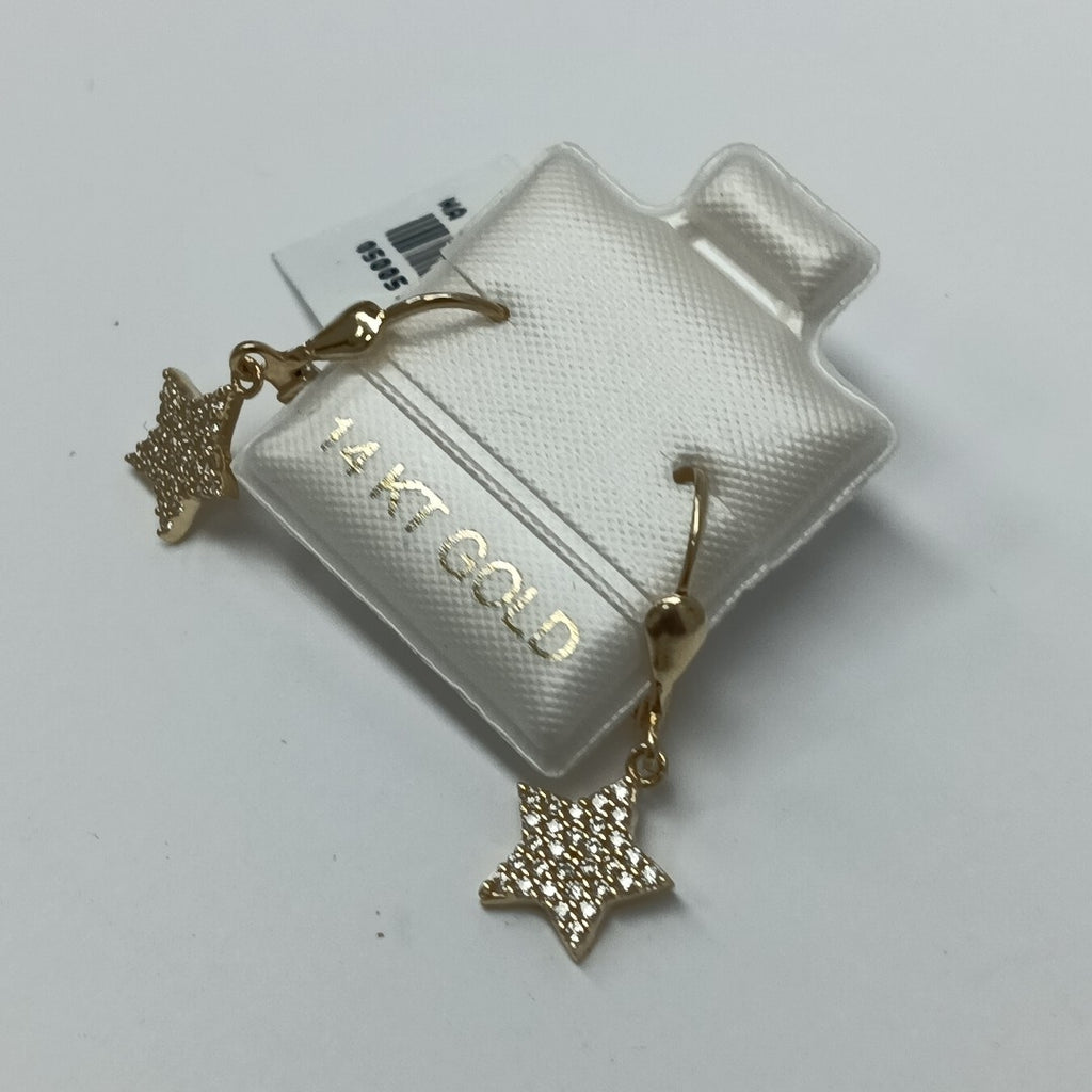 BROQUELES ORO 14K 1.9 (NUEVO)