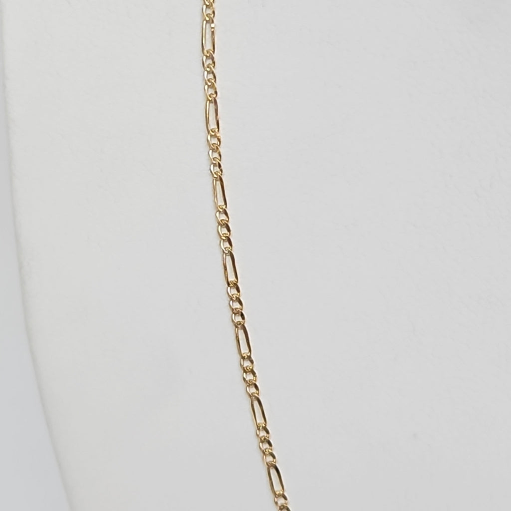 CADENAS 3X1 ORO 14K 55 CM 3.7 GR (NUEVO)