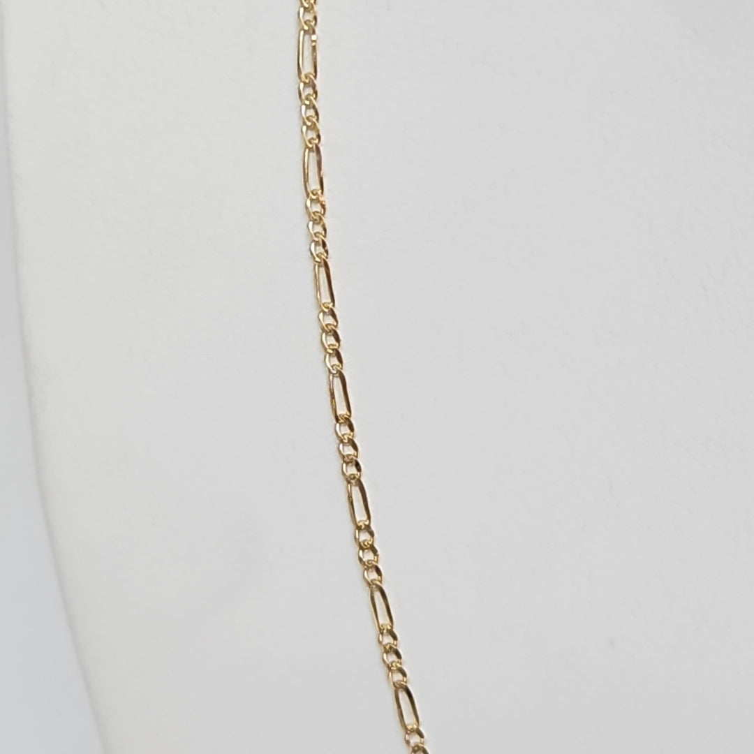 CADENAS 3X1 ORO 14K 55 CM 3.7 GR (NUEVO)