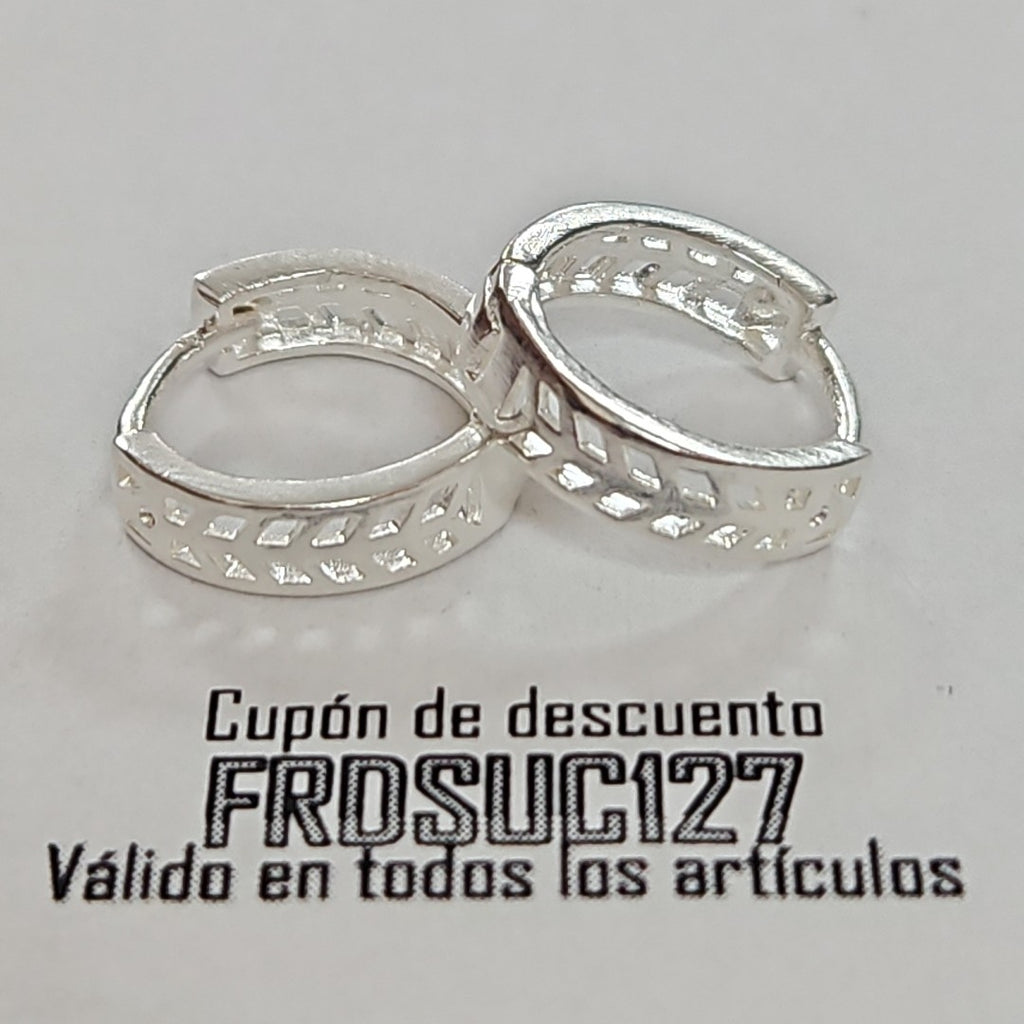 ARRACADAS PLATA .925 2.5 GR (NUEVO)