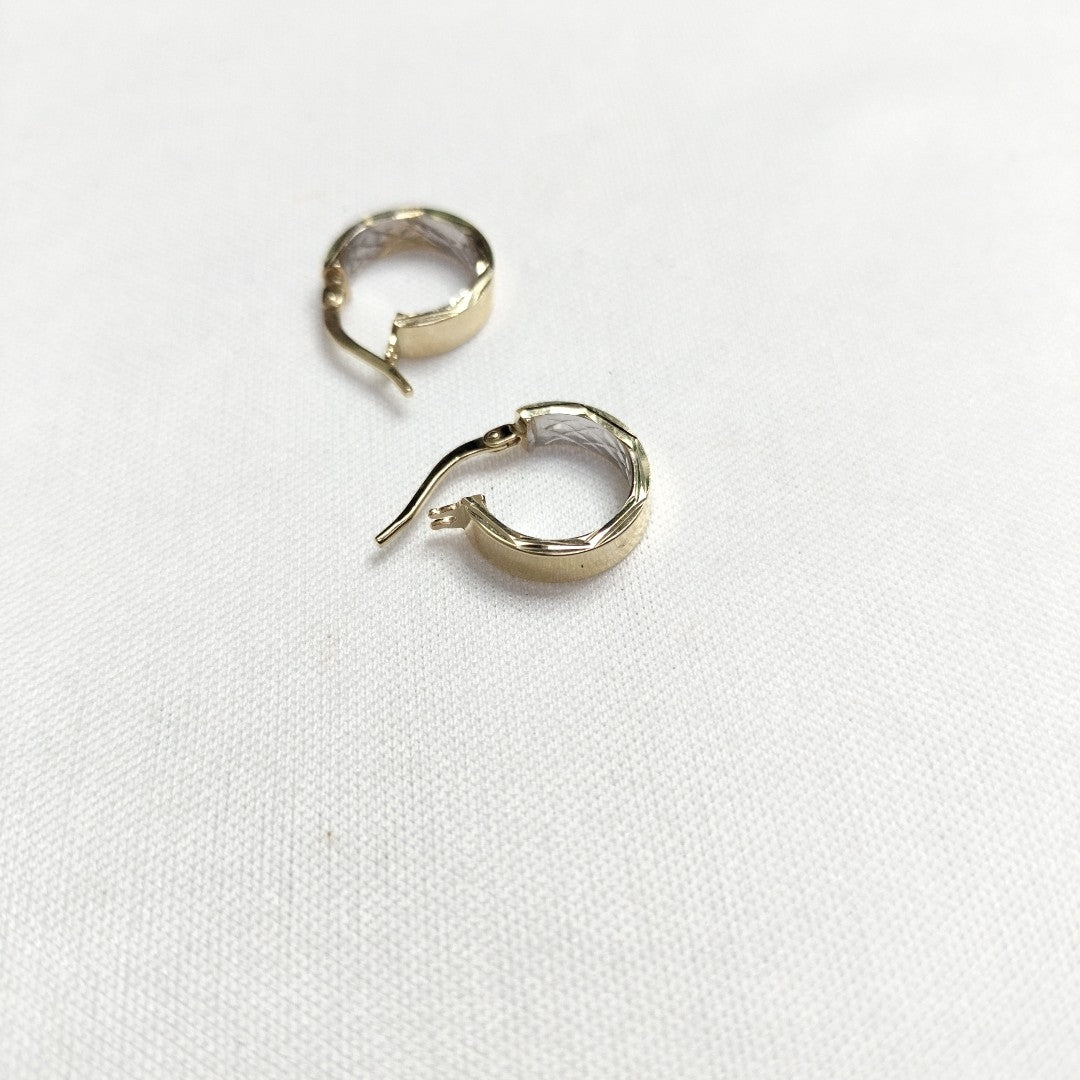 ARRACADAS ORO 14K 1.5 (NUEVO)
