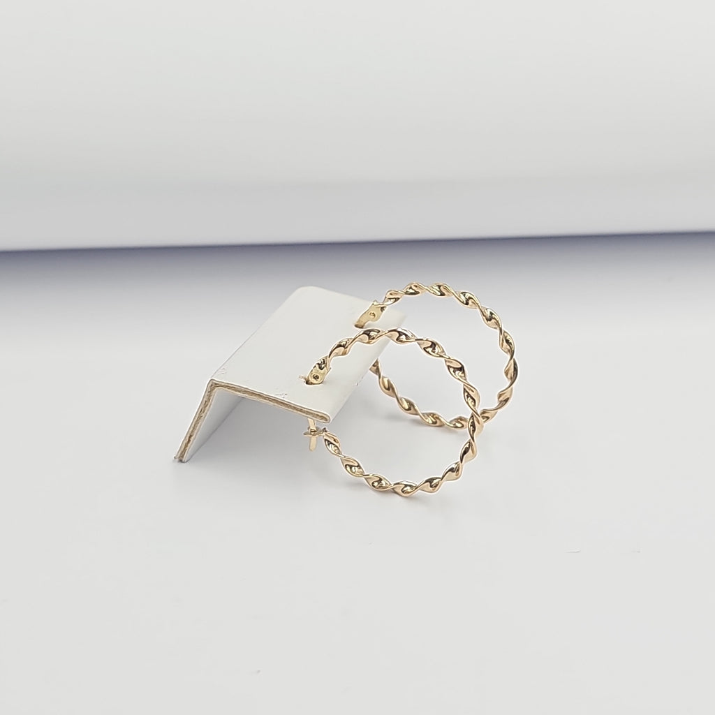 ARRACADAS ORO 14K 1.5 (NUEVO)