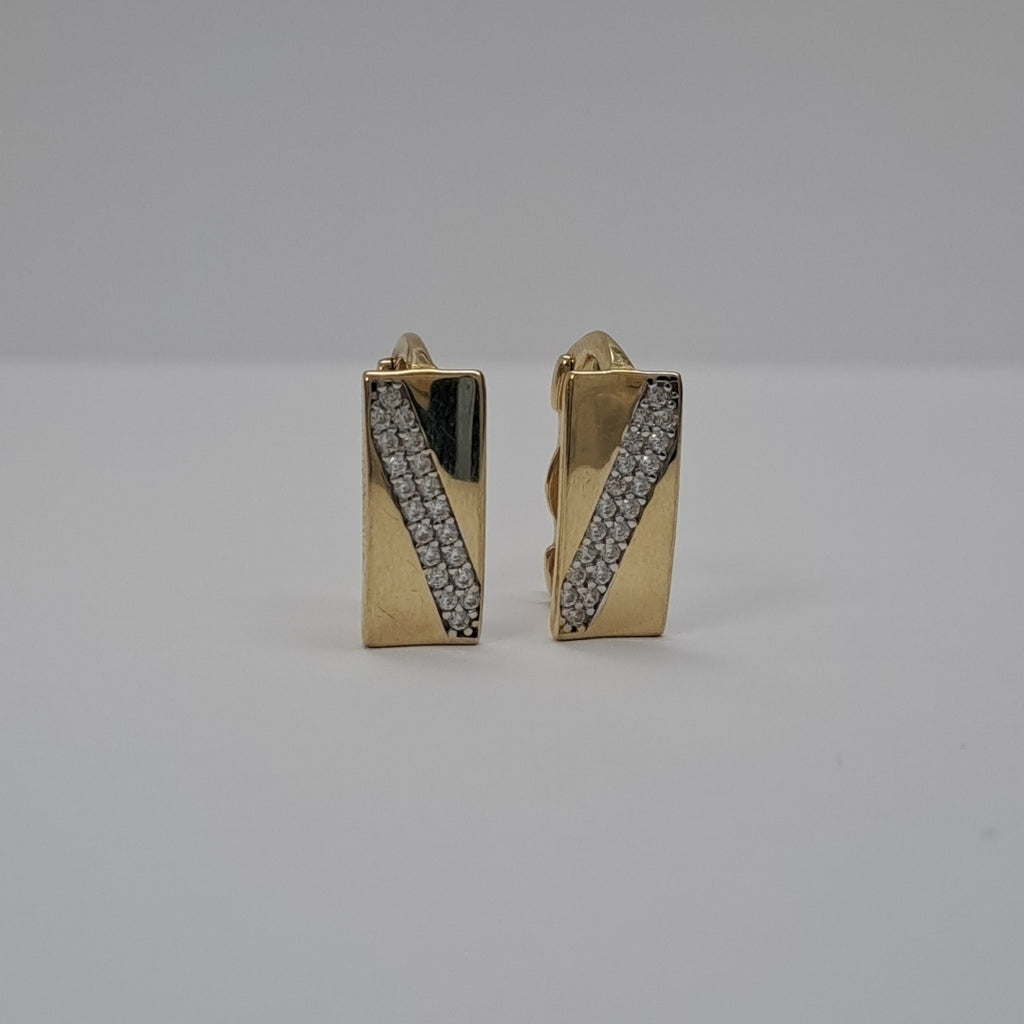 BROQUELES ORO 14K 2.9 (NUEVO)