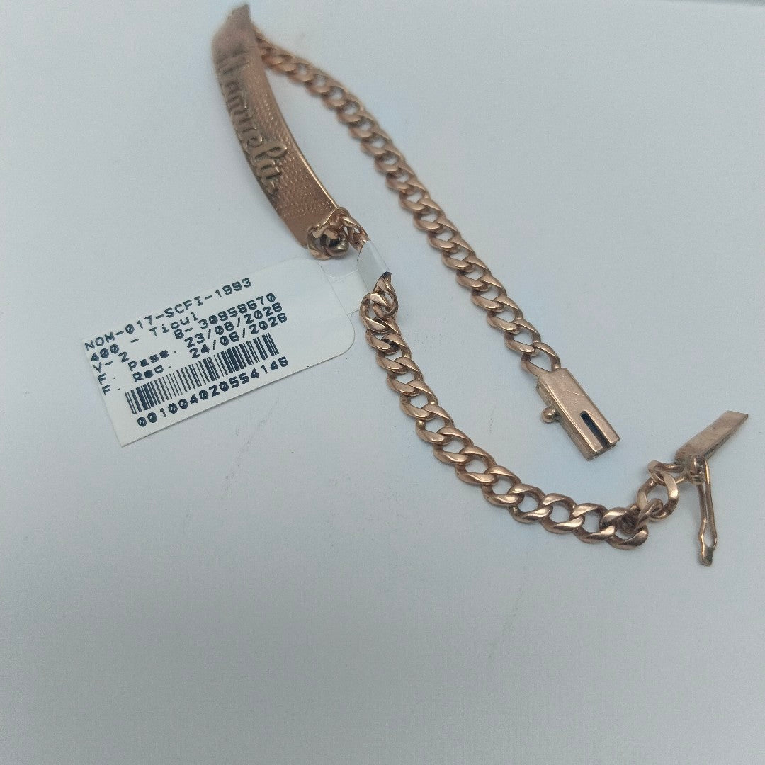 ESCLAVA ORO 10 K 9 GRMS (SEMINUEVO)