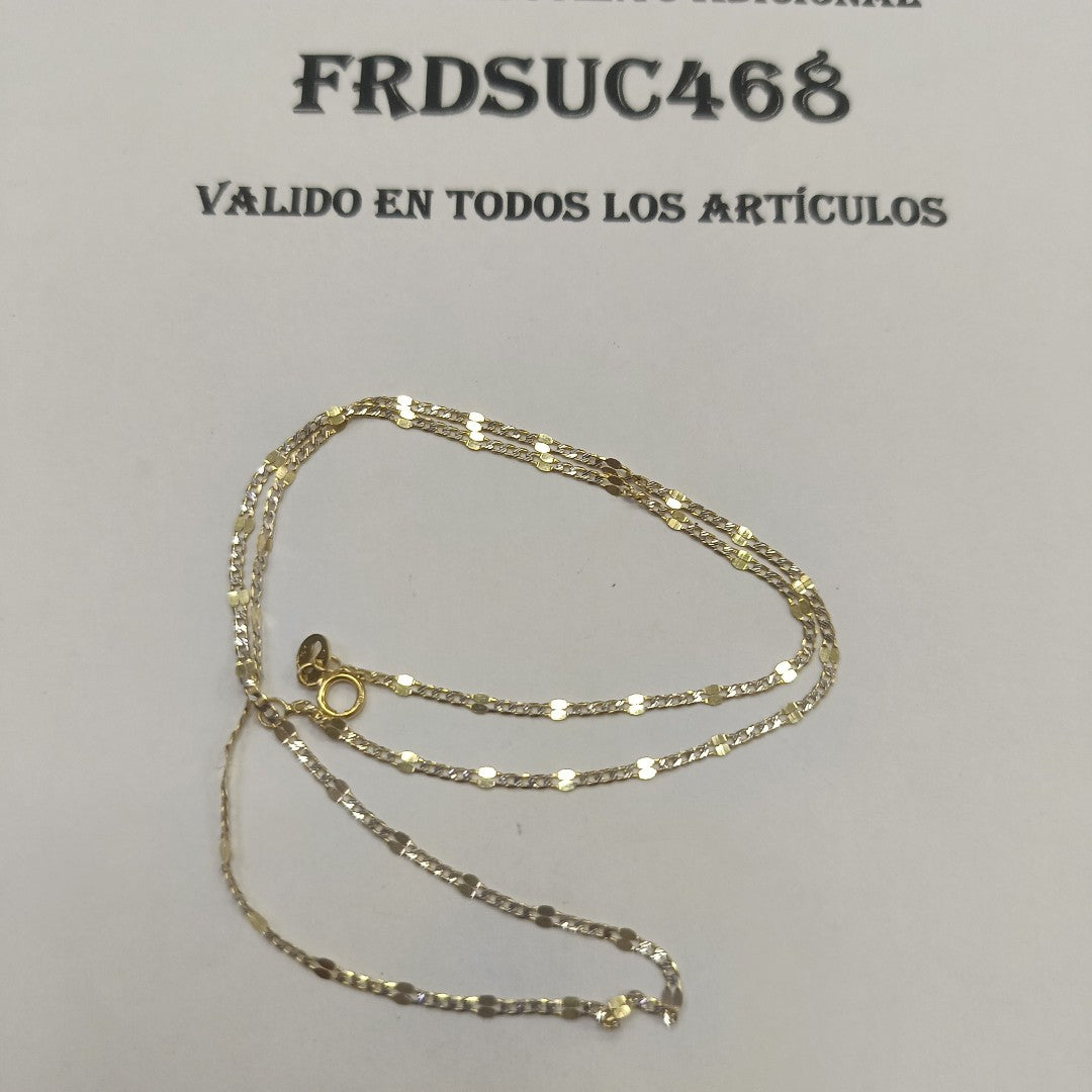 CADENA ORO 10 K 1.5 GRMS (SEMINUEVO)