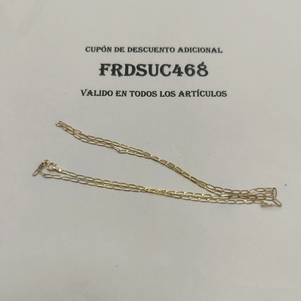 CADENA ORO 10 K 2.4 GRMS (SEMINUEVO)