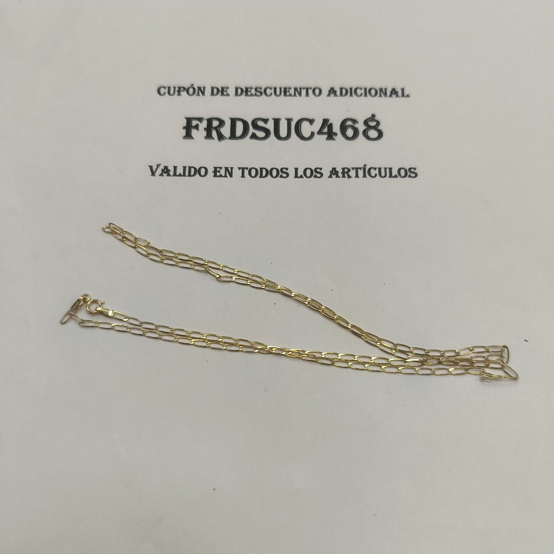CADENA ORO 10 K 2.4 GRMS (SEMINUEVO)