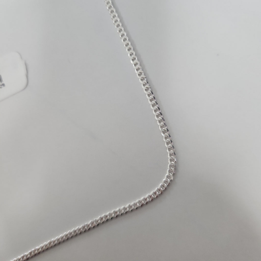 CADENA BARBADA PLATA .925 50 CM 5.13 GR (NUEVO)