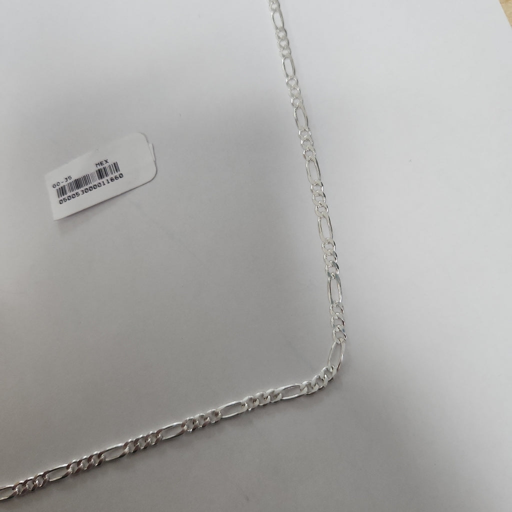 CADENA 3X1 PLATA .925 60 CM 8.42 GR (NUEVO)