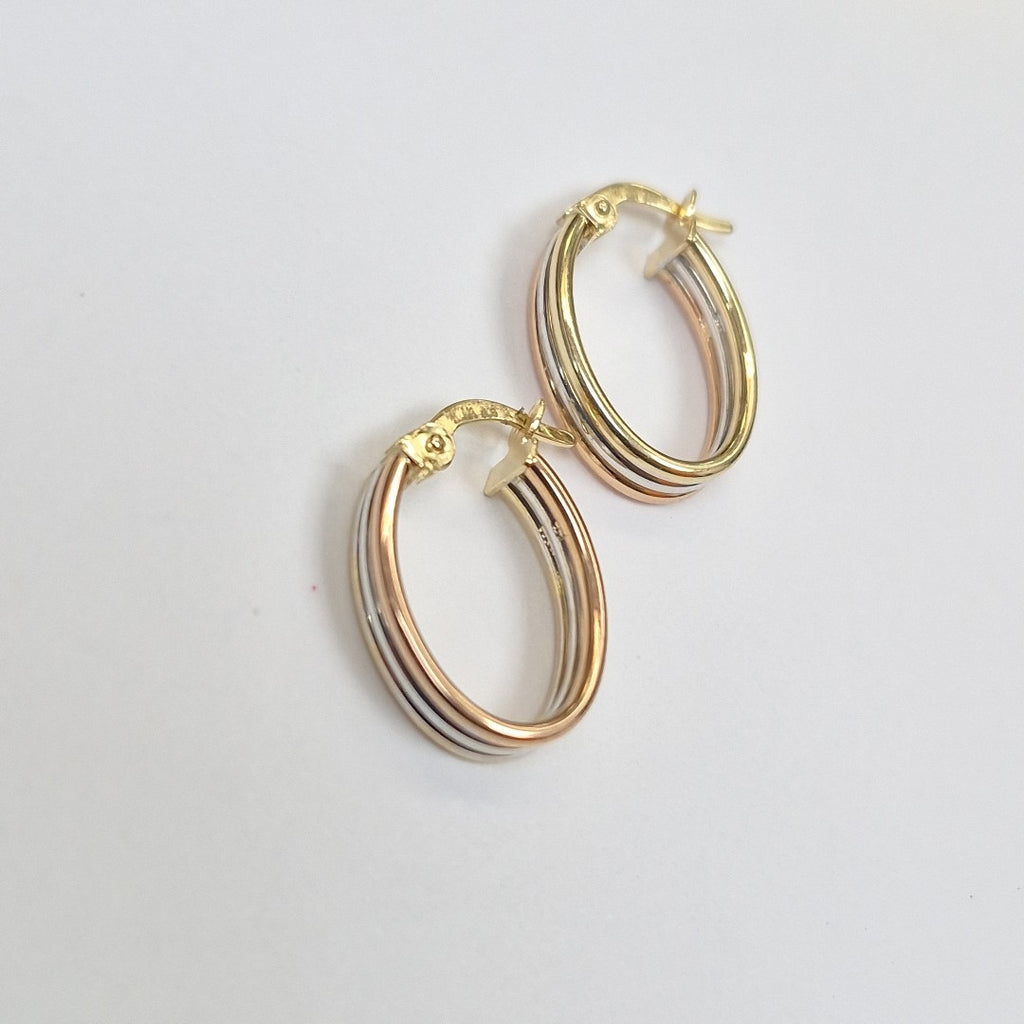 ARRACADAS ORO 14K 1.5 (NUEVO)