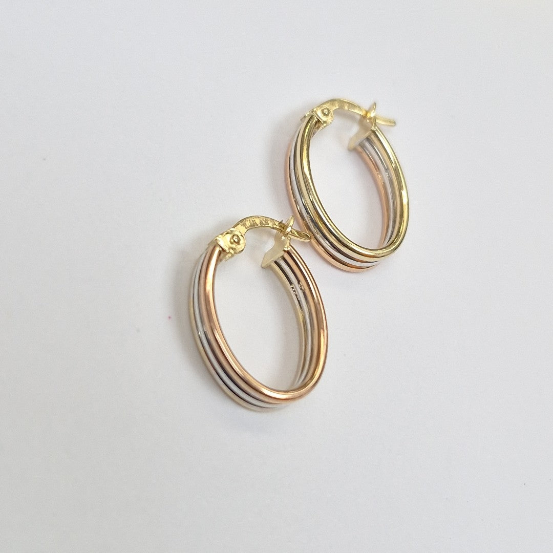 ARRACADAS ORO 14K 1.5 (NUEVO)