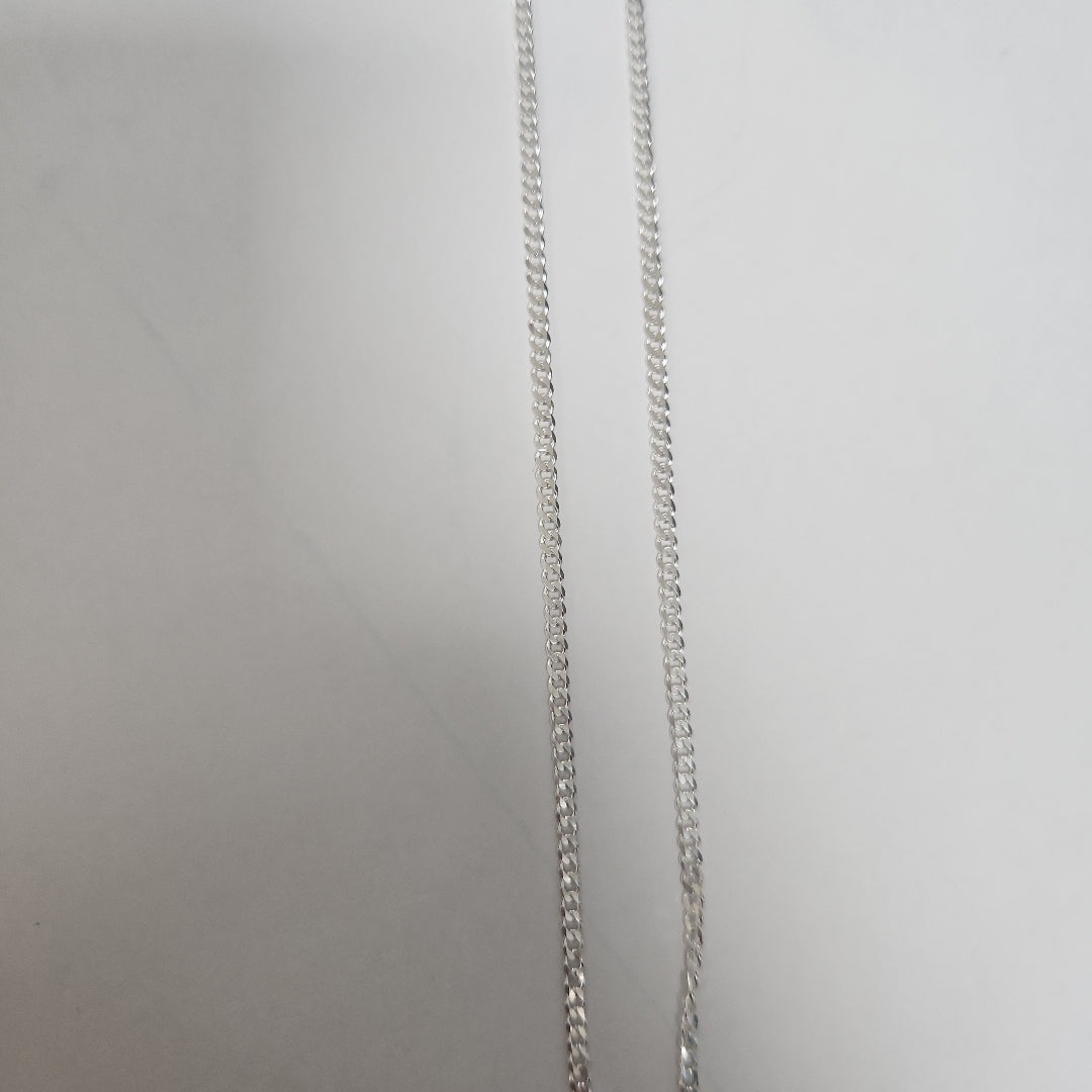 CADENA BARBADA PLATA .925 55 CM 5.13 GR (NUEVO)