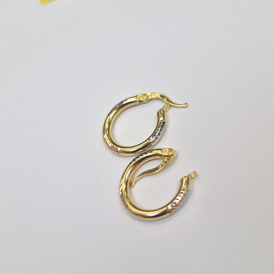 ARRACADAS ORO 14K 1.6 (NUEVO)
