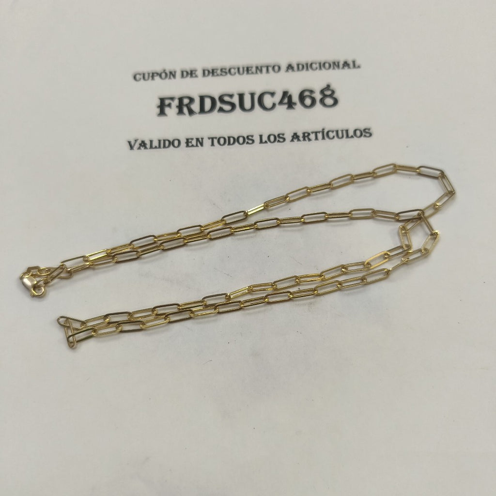 CADENA ORO 14 K 9.6 GRMS (SEMINUEVO)