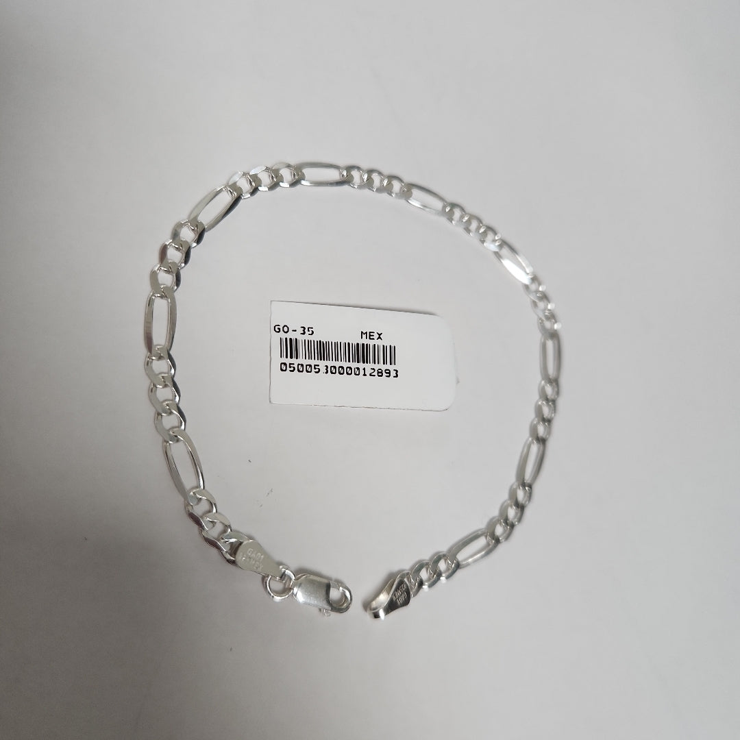 PULSERA 3X1 PLATA .925 18 CM 4.33 GR (NUEVO)