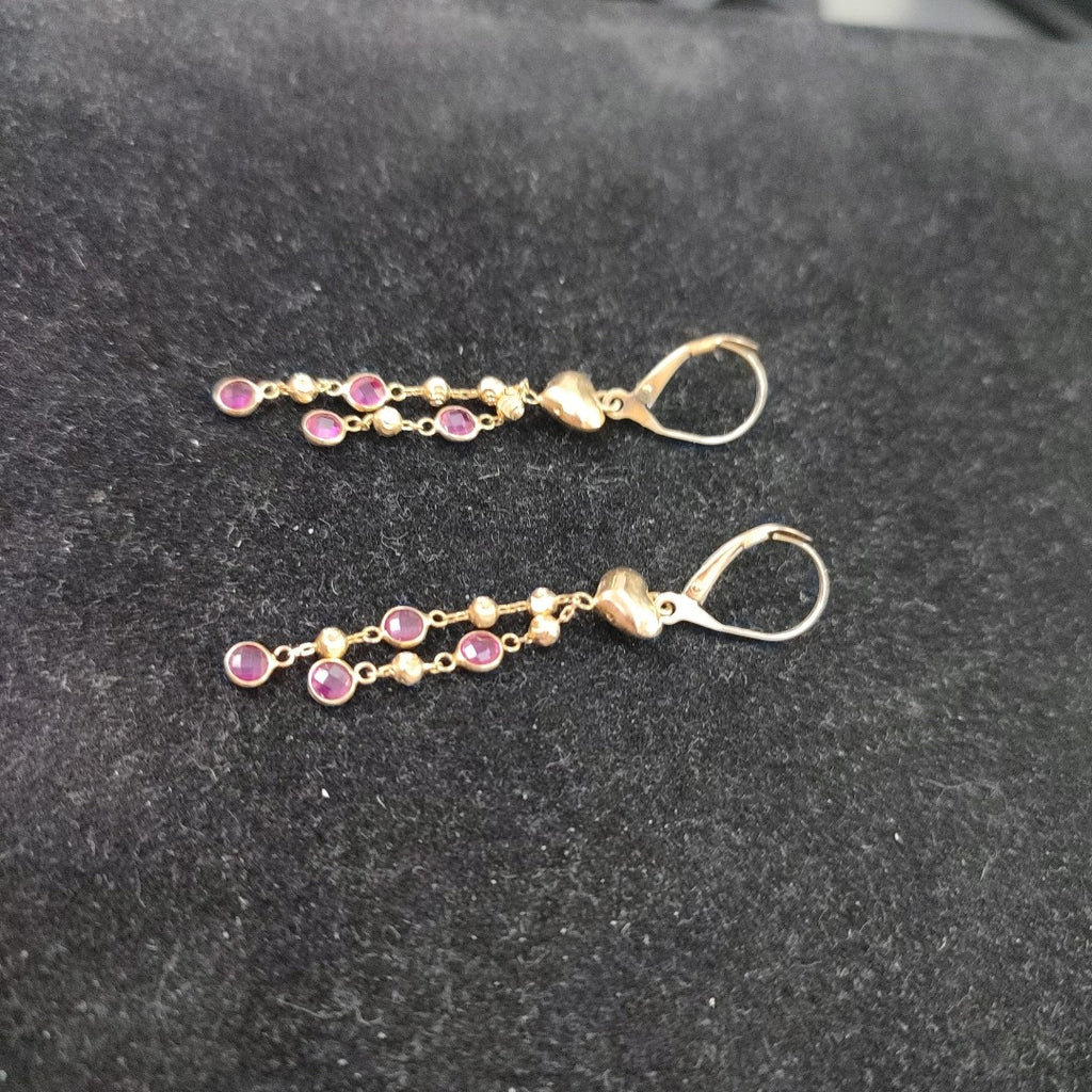 ARETES PAR ORO 14 K 2.3 GRMS (SEMINUEVO)