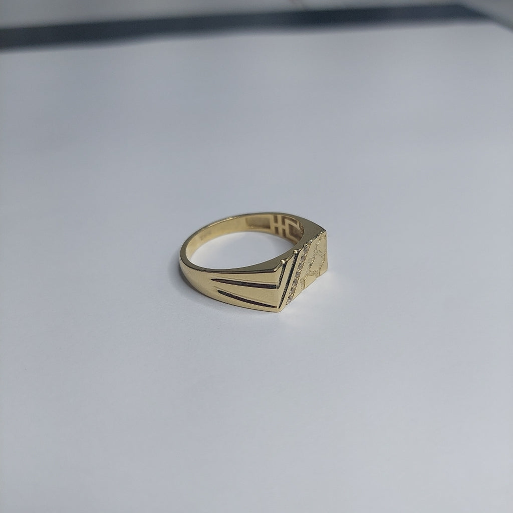 ANILLOS CABALLERO ORO 14K 3.7 (NUEVO)
