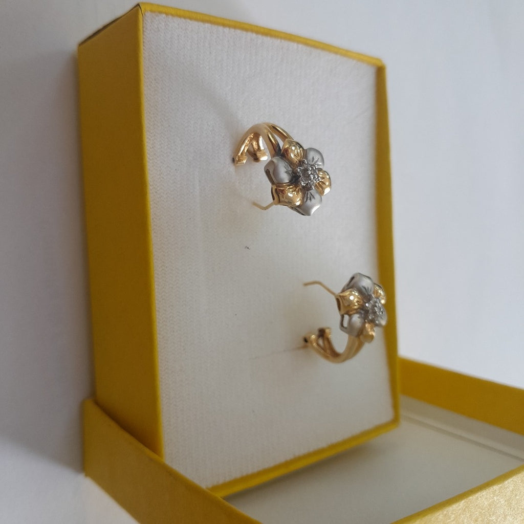 BROQUELES PAR ORO 14 K 5.2 GRMS (SEMINUEVO)