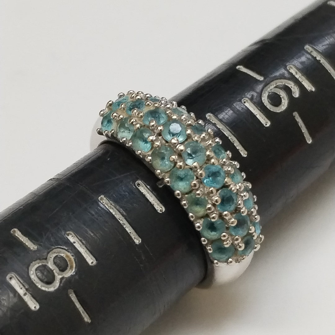 ANILLITO ORO, ORO BLANCO 14 K 3.6 GRMS (SEMINUEVO)