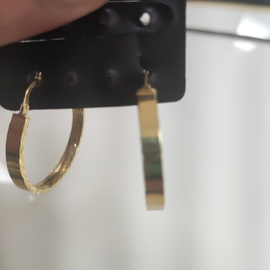 ARRACADAS PAR ORO 8 K 2.6 GRMS (SEMINUEVO)