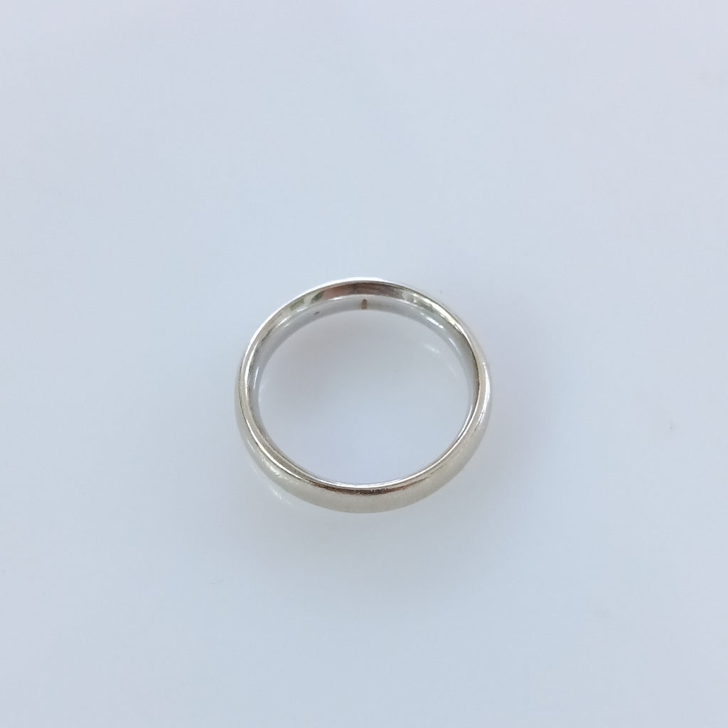 ARGOLLA ORO, ORO BLANCO 14 K 4.3 GRMS (SEMINUEVO)